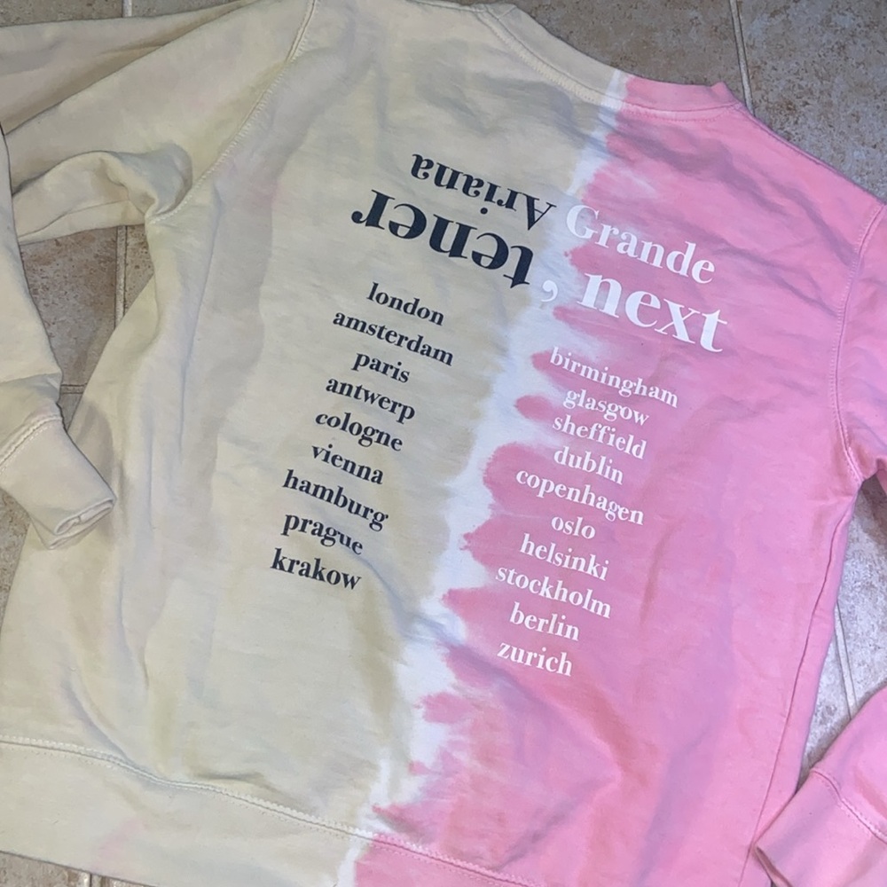 Ariana Grande size S Tie dye crewneck - Picture 5 of 6